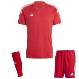 adidas Tiro 23 League Trikotsatz Herren Damen 3-teilig Fussball Trikot Shorts Sleeve Stutzen