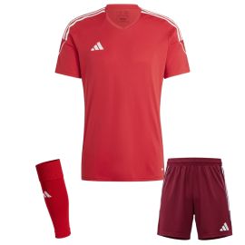 adidas Tiro 23 League Trikotsatz Herren Damen 3-teilig Fussball Trikot Shorts Sleeve Stutzen