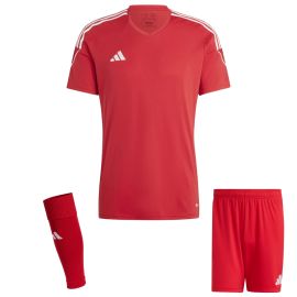 adidas Tiro 23 League Trikotsatz Herren Damen 3-teilig Fussball Trikot Shorts Sleeve Stutzen
