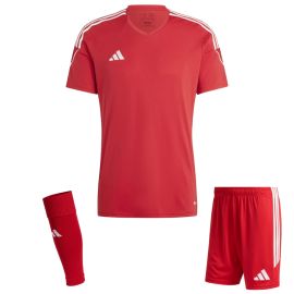 adidas Tiro 23 League Trikotsatz Herren Damen 3-teilig Fussball Trikot Shorts Sleeve Stutzen