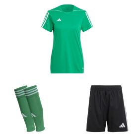 adidas Tiro 23 League Trikotsatz Herren Damen 3-teilig Fussball Trikot Shorts Sleeve Stutzen