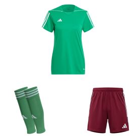 adidas Tiro 23 League Trikotsatz Herren Damen 3-teilig Fussball Trikot Shorts Sleeve Stutzen