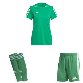 adidas Tiro 23 League Trikotsatz Herren Damen 3-teilig Fussball Trikot Shorts Sleeve Stutzen