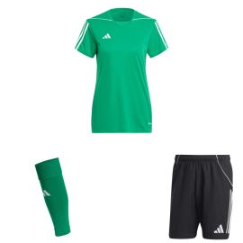 adidas Tiro 23 League Trikotsatz Herren Damen 3-teilig Fussball Trikot Shorts Sleeve Stutzen