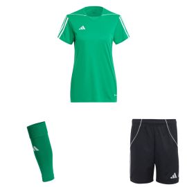 adidas Tiro 23 League Trikotsatz Herren Damen 3-teilig Fussball Trikot Shorts Sleeve Stutzen