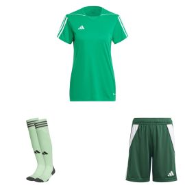 adidas Tiro 23 League Trikotsatz Herren Damen 3-teilig Fussball Trikot Shorts Torwart Sockenstutzen