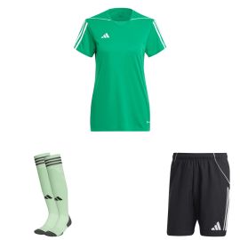 adidas Tiro 23 League Trikotsatz Herren Damen 3-teilig Fussball Trikot Shorts Torwart Sockenstutzen