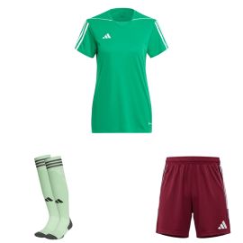 adidas Tiro 23 League Trikotsatz Herren Damen 3-teilig Fussball Trikot Shorts Torwart Sockenstutzen