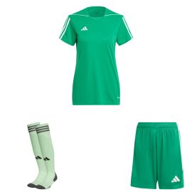 adidas Tiro 23 League Trikotsatz Herren Damen 3-teilig Fussball Trikot Shorts Torwart Sockenstutzen