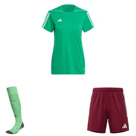 adidas Tiro 23 League Trikotsatz Herren Damen 3-teilig Fussball Trikot Shorts Torwart Sockenstutzen