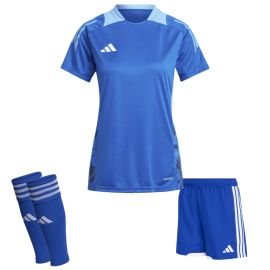 adidas Tiro 24 Competition Trikotsatz Damen 3-teilig Trainingstrikot Match Shorts Sleeve Stutzen