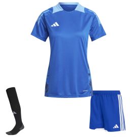 adidas Tiro 24 Competition Trikotsatz Damen 3-teilig Trainingstrikot Match Shorts Sockenstutzen