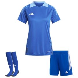 adidas Tiro 24 Competition Trikotsatz Damen 3-teilig Trainingstrikot Shorts Sockenstutzen