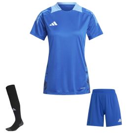 adidas Tiro 24 Competition Trikotsatz Damen 3-teilig Trainingstrikot Shorts Sockenstutzen