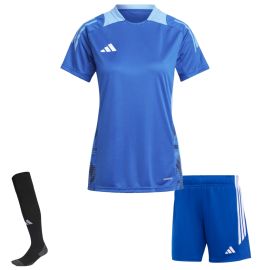 adidas Tiro 24 Competition Trikotsatz Damen 3-teilig Trainingstrikot Shorts Sockenstutzen