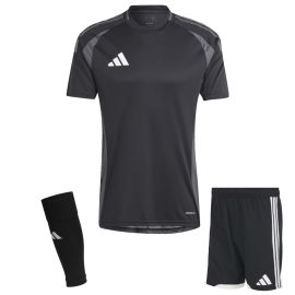 adidas Tiro 24 Trikotsatz Herren Damen 3-teilig Fussball Trikot Match Shorts Sleeve Stutzen