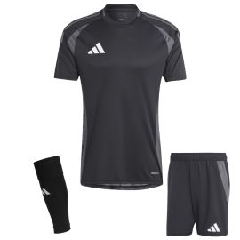 adidas Tiro 24 Trikotsatz Herren Damen 3-teilig Fussball Trikot Shorts Competition Match Sleeve Stutzen