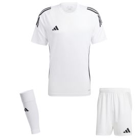 adidas Tiro 24 Trikotsatz Herren Damen 3-teilig Fussball Trikot Shorts Competition Match Sleeve Stutzen