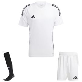 adidas Tiro 24 Trikotsatz Herren Damen 3-teilig Fussball Trikot Shorts Competition Match Sockenstutzen