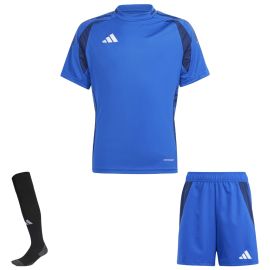 adidas Tiro 24 Trikotsatz Kinder 3-teilig Fussball Trikot Shorts Competition Match Sockenstutzen