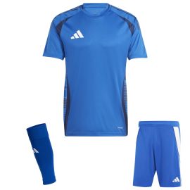 adidas Tiro 24 Trikotsatz Herren Damen 3-teilig Fussball Trikot Shorts Sleeve Stutzen