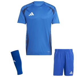 adidas Tiro 24 Trikotsatz Herren Damen 3-teilig Fussball Trikot Shorts Sleeve Stutzen