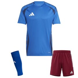 adidas Tiro 24 Trikotsatz Herren Damen 3-teilig Fussball Trikot Shorts Sleeve Stutzen