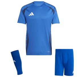adidas Tiro 24 Trikotsatz Herren Damen 3-teilig Fussball Trikot Shorts Sleeve Stutzen