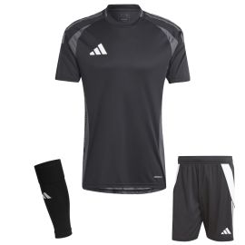 adidas Tiro 24 Trikotsatz Herren Damen 3-teilig Fussball Trikot Shorts Sleeve Stutzen