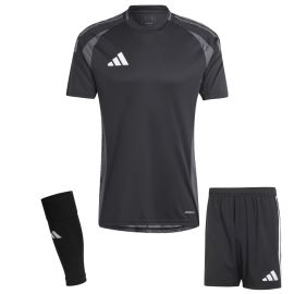 adidas Tiro 24 Trikotsatz Herren Damen 3-teilig Fussball Trikot Shorts Sleeve Stutzen