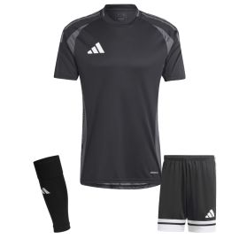 adidas Tiro 24 Trikotsatz Herren Damen 3-teilig Fussball Trikot Shorts Sleeve Stutzen