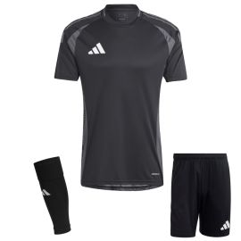 adidas Tiro 24 Trikotsatz Herren Damen 3-teilig Fussball Trikot Shorts Sleeve Stutzen