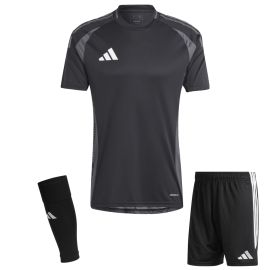adidas Tiro 24 Trikotsatz Herren Damen 3-teilig Fussball Trikot Shorts Sleeve Stutzen