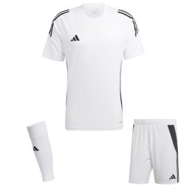 adidas Tiro 24 Trikotsatz Herren Damen 3-teilig Fussball Trikot Shorts Sleeve Stutzen