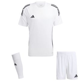 adidas Tiro 24 Trikotsatz Herren Damen 3-teilig Fussball Trikot Shorts Sleeve Stutzen