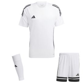 adidas Tiro 24 Trikotsatz Herren Damen 3-teilig Fussball Trikot Shorts Sleeve Stutzen