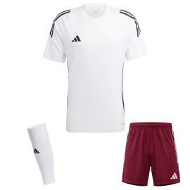 adidas Tiro 24 Trikotsatz Herren Damen 3-teilig Fussball Trikot Shorts Sleeve Stutzen