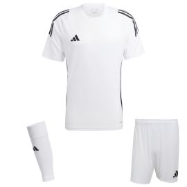 adidas Tiro 24 Trikotsatz Herren Damen 3-teilig Fussball Trikot Shorts Sleeve Stutzen
