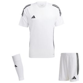 adidas Tiro 24 Trikotsatz Herren Damen 3-teilig Fussball Trikot Shorts Sleeve Stutzen