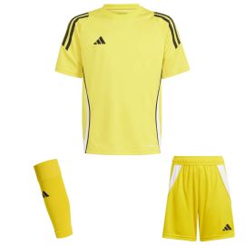 adidas Tiro 24 Trikotsatz Kinder 3-teilig Fussball Trikot Shorts Sleeve Stutzen