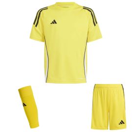 adidas Tiro 24 Trikotsatz Kinder 3-teilig Fussball Trikot Shorts Sleeve Stutzen