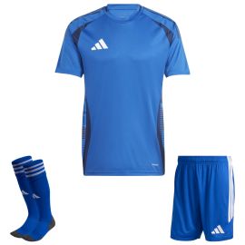 adidas Tiro 24 Trikotsatz Herren Damen 3-teilig Fussball Trikot Shorts Sockenstutzen