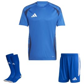 adidas Tiro 24 Trikotsatz Herren Damen 3-teilig Fussball Trikot Shorts Sockenstutzen