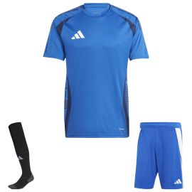 adidas Tiro 24 Trikotsatz Herren Damen 3-teilig Fussball Trikot Shorts Sockenstutzen
