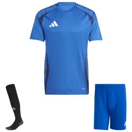 adidas Tiro 24 Trikotsatz Herren Damen 3-teilig Fussball Trikot Shorts Sockenstutzen
