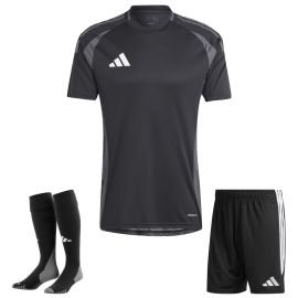 adidas Tiro 24 Trikotsatz Herren Damen 3-teilig Fussball Trikot Shorts Sockenstutzen
