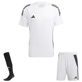 adidas Tiro 24 Trikotsatz Herren Damen 3-teilig Fussball Trikot Shorts Sockenstutzen