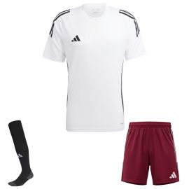 adidas Tiro 24 Trikotsatz Herren Damen 3-teilig Fussball Trikot Shorts Sockenstutzen