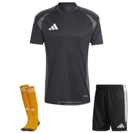adidas Tiro 24 Trikotsatz Herren Damen 3-teilig Fussball Trikot Shorts Torwart Sockenstutzen