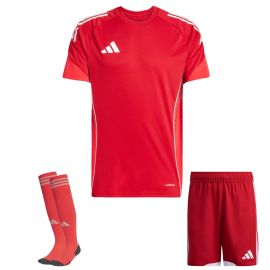 adidas Tiro 25 Competition Trikotsatz Kinder 3-teilig Fußball Trikot Match Shorts Torwart Sockenstutzen